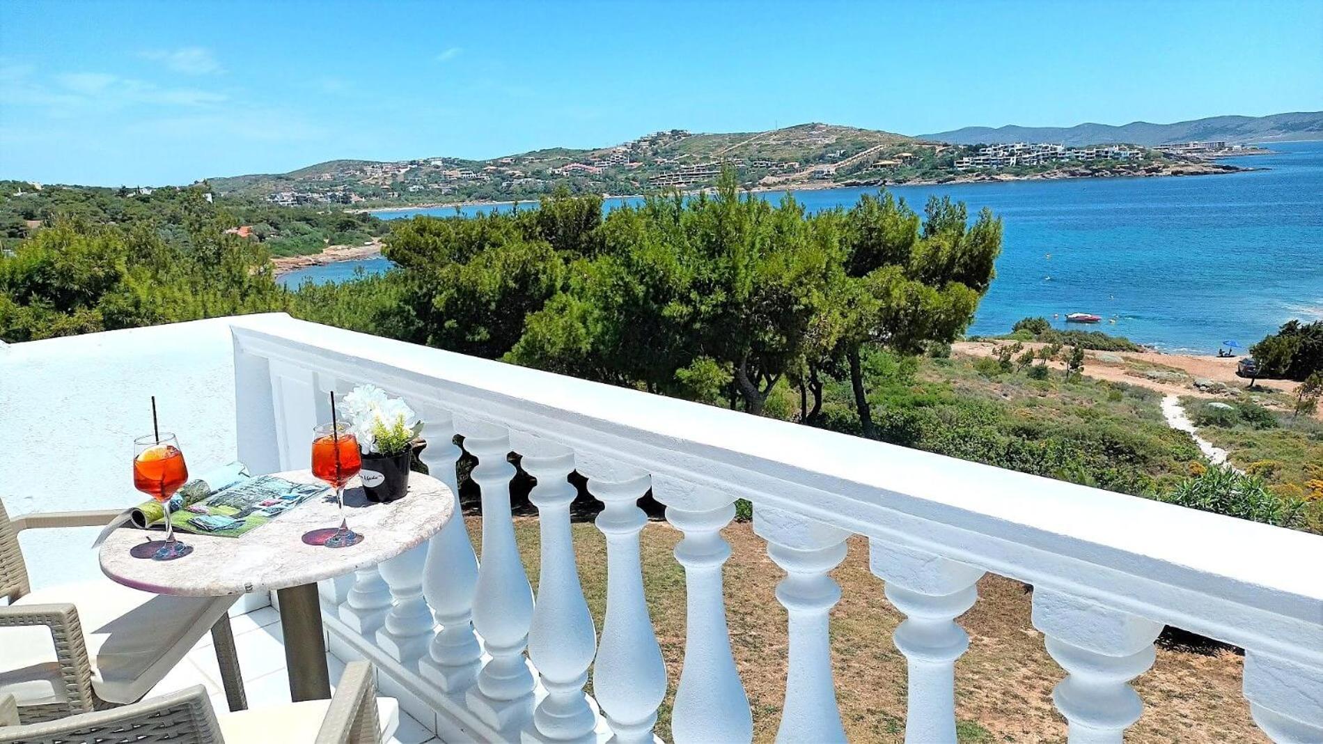 Villa Dea Del Mare Complex In Front Of The Sea. Kap Kap Sounion Exterior foto